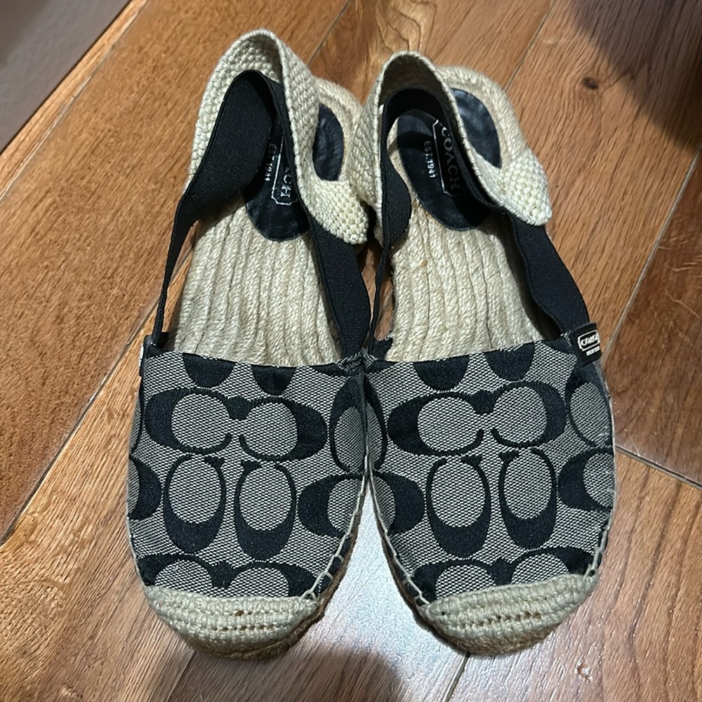 Coach Rayanne Sling Flat Espadrille